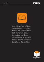TRW Easycheck Operating Instructions Manual