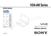 Sony VAIO VGN-AW51JGB Service Manual