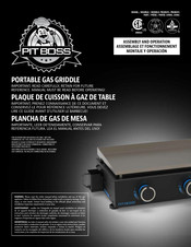 Pit Boss PB2BGT1 Assembly And Operation Manual