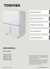 Toshiba TDDP3513ES2 User Manual