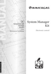 Immergas System Manager Kit Instructions And Warnings