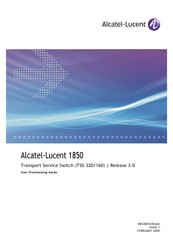 Alcatel-Lucent 1850 User Provisioning Manual