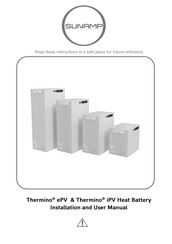Sunamp Thermno iPV Instructions Manual