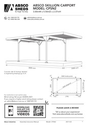 ABSCO SHEDS CPSN2 Manual