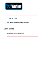 Wohler iAM1-8 User Manual