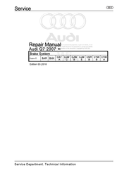 Audi Q7 2007 Repair Manual