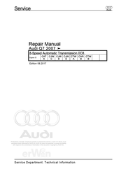 Audi Q7 2007 Repair Manual