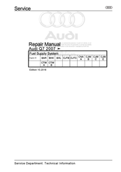 Audi Q7 2007 Repair Manual