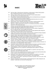 BEA 564DC Operating Manual