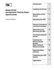 TSI Instruments Sizer 3310A Instruction Manual