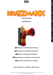 Suevia KRAZZMAXX IV Mounting And Operation Instructions