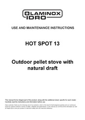 LAMINOX IDRO Hot Spot 13 Use And Maintenance Instructions