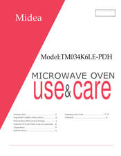 Midea TM034K6LE-PDH Use & Care Manual