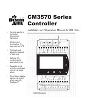 Desert Aire CM3570 Series Installation And Operation Manual
