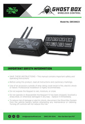 PROJECT X GHOST BOX GB538823 Manual