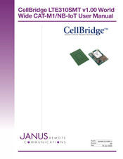 Janus Remote Communications CellBridge LTE310SMT Manual