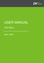 Zkteco VEX-B21L Manuals | ManualsLib