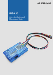 AddSecure IRIS-4 50 Quick Installation And Maintenance Manual