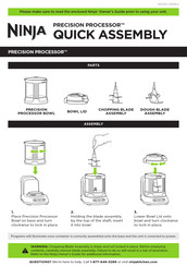 Ninja Precision Processor Quick Assembly