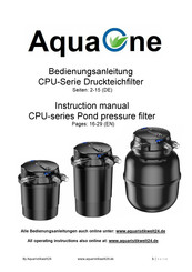 AquaOne CPU Series Instruction Manual