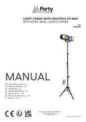 Party Light & Sound SPINLED Manual