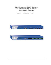 Juniper NetScreen-208 Installer's Manual