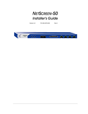 Juniper NetScreen-50 Installer's Manual