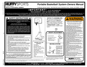Huffy Portable Basketball System Owner's Manual
