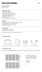 Atlantis BXPSOL120W User Manual
