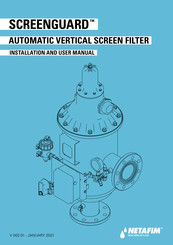 Netafim SCREENGUARD SG V 3 S Installation And User Manual