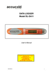 Accucold DL-SA11 User Manual