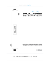 Polaris Scientific UVA-946HO Installation Instructions & Owner's Manual