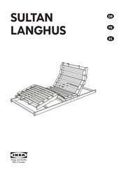 IKEA SULTAN LANGHUS Manual