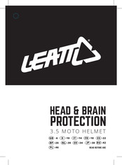 Leatt 3.5 MOTO HELMET Manual
