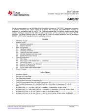 Texas Instruments DAC3282 User Manual