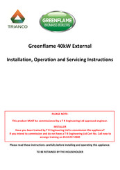 Trianco Greenflame 40kW External Installation, Operation And Servicing Manual
