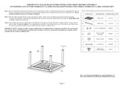 Backyard Creations 272-2191 Assembly Instructions