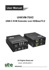 UTE UHKVM-70XC User Manual