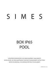 SIMES S.3665 Installation Manual
