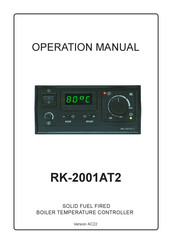 P.W. KEY RK-2001AT2 Operation Manual
