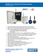 Precision Digital Corporation PDW90 Series Instruction Manual
