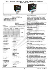 i-therm Px-428 User's Operating Manual