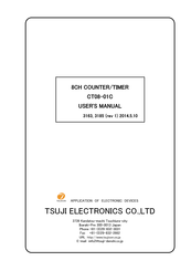 TSUJI ELECTRONICS CT08-01C User Manual