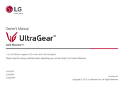 LG UltraGear 32GQ950 Owner's Manual
