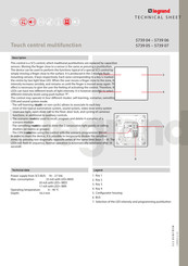 LEGRAND 5739 06 Technical Sheet