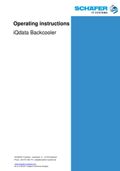 Schäfer iQdata Backcooler Operating Instructions Manual