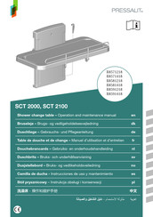 Pressalit SCT 2000 Operation And Maintenance Manual