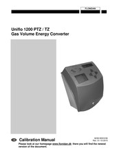 Flonidan Uniflo 1200 PTZ Calibration Manual