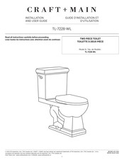 Craft+Main TL-7228-WL Installation And User Manual
