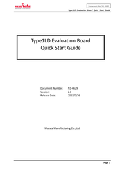 Murata 1LD Quick Start Manual
